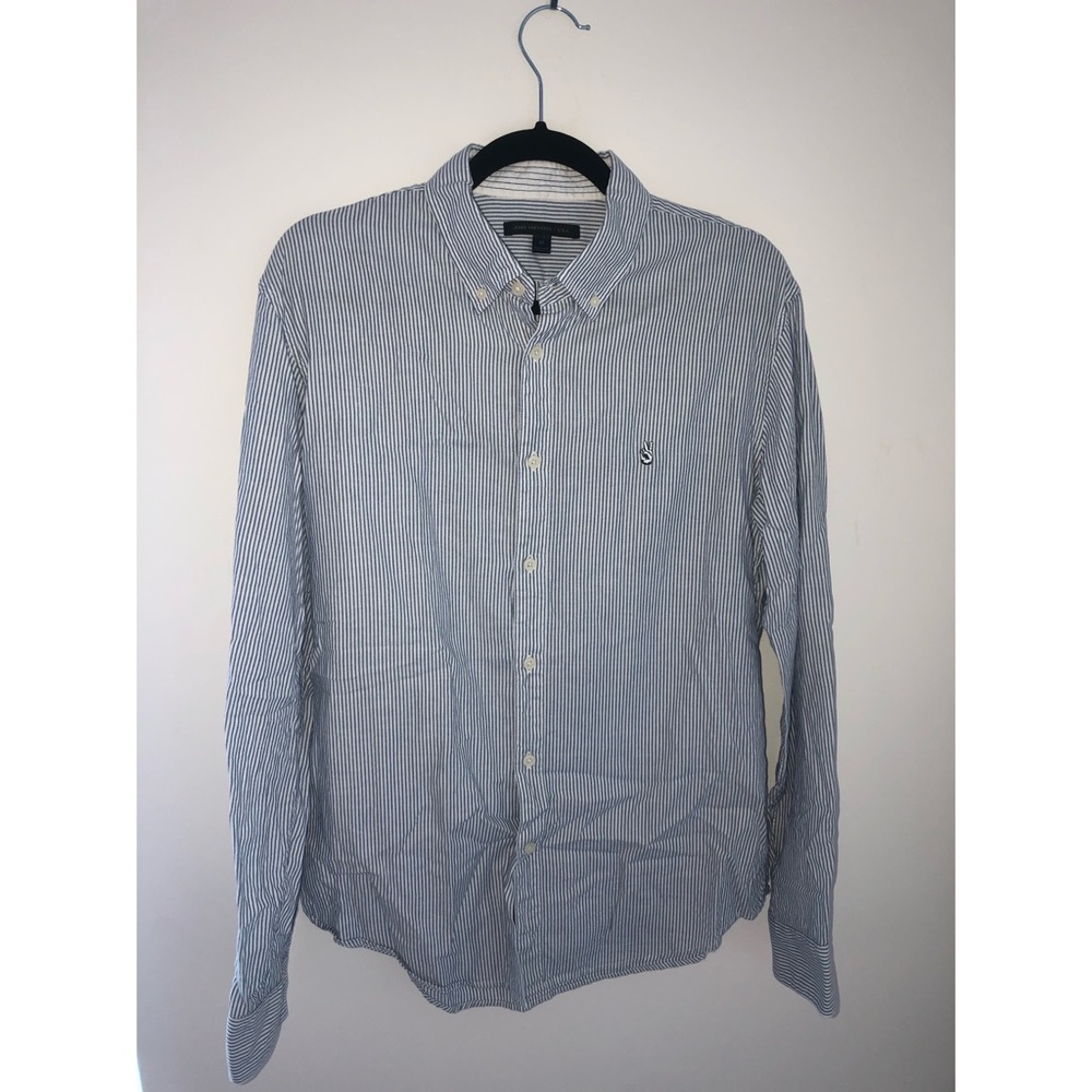 *Peace Sign Long Sleeve Button Down*